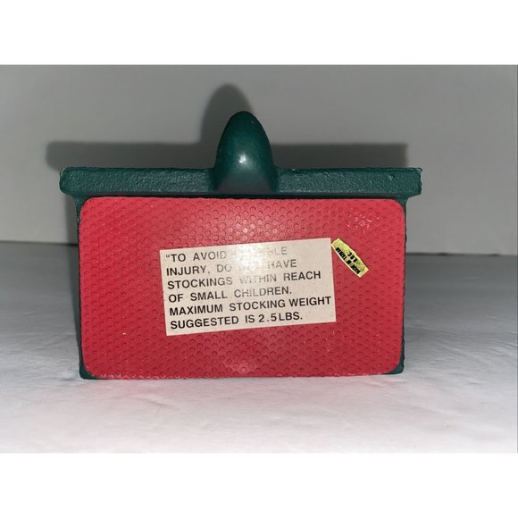 VTG Midwest Cannon Falls Eddie Bauer 1998 Santa Star Cast Iron Stocking Holder - Picture 7 of 11